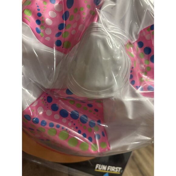 Vintage 1991 Inflatable Wobbly Ball Grand Toys Fun First - Picture 2 of 10